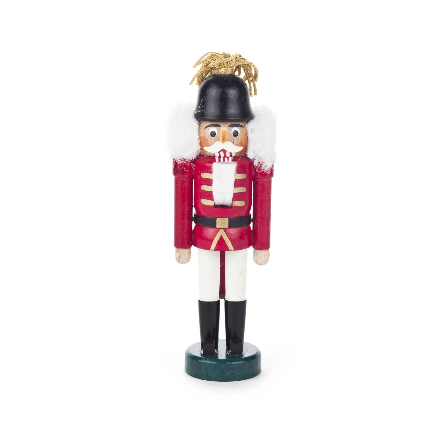 Nussknacker Österreicher rot-weiß, 13cm