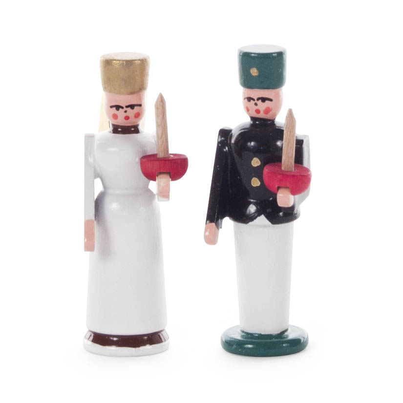Engel und Bergmann in Spandose