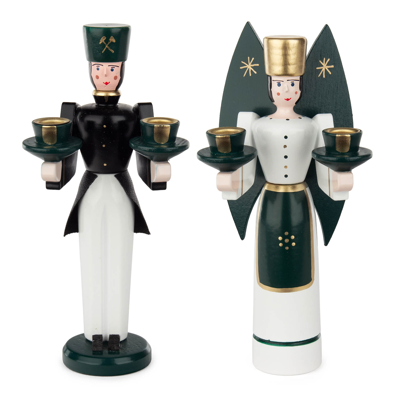 Engel und Bergmann, moosgrün für Kerzen d=10mm im Dregeno Online Shop günstig kaufen