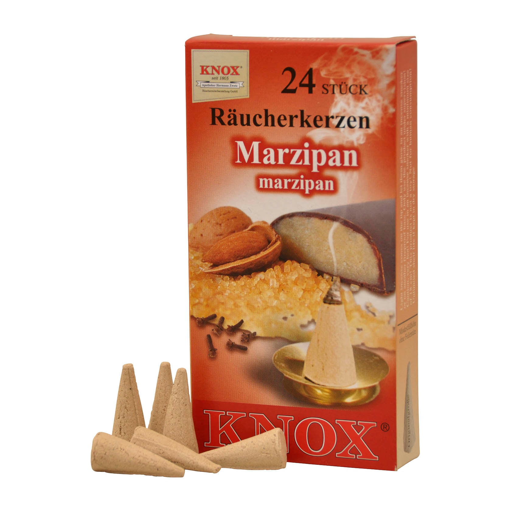 Knox Incense Cones, Made in Germany, Pack of 4 Knox Incense Cones, Made in Germany, Pack of 4