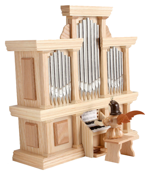 Engel an der Orgel, natur  