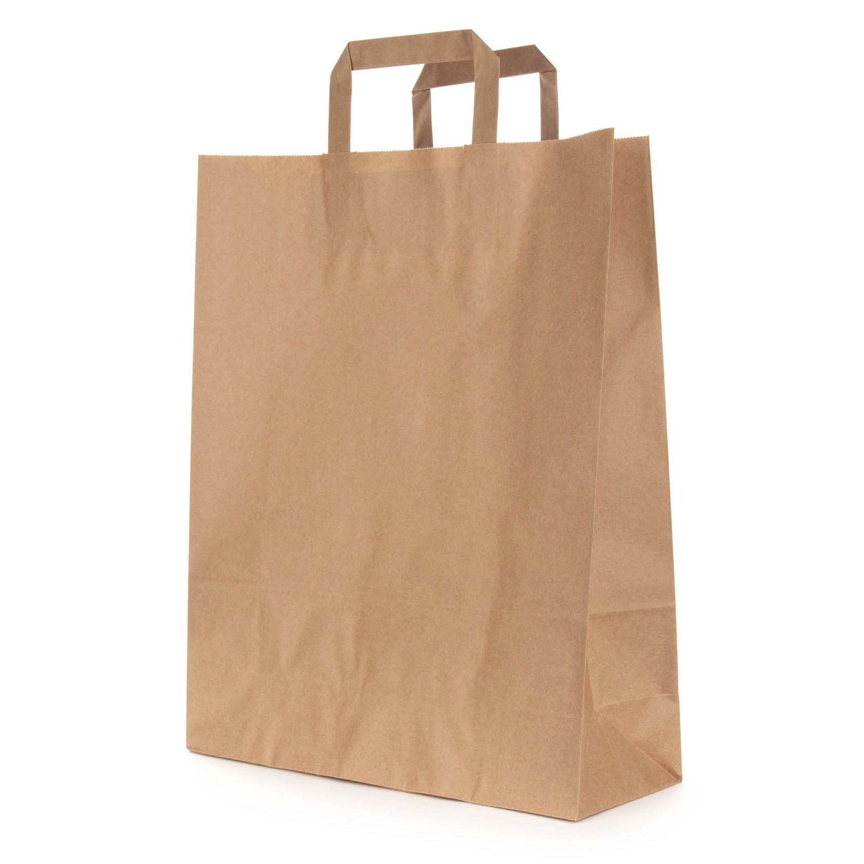 Papiertragetasche 32x12x40cm braun 80g