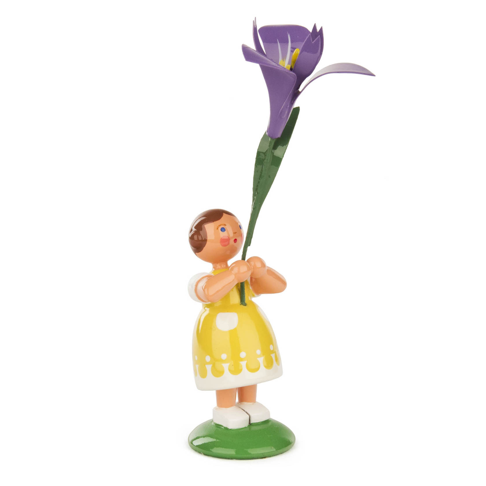 Blumenmädchen mit Iris
