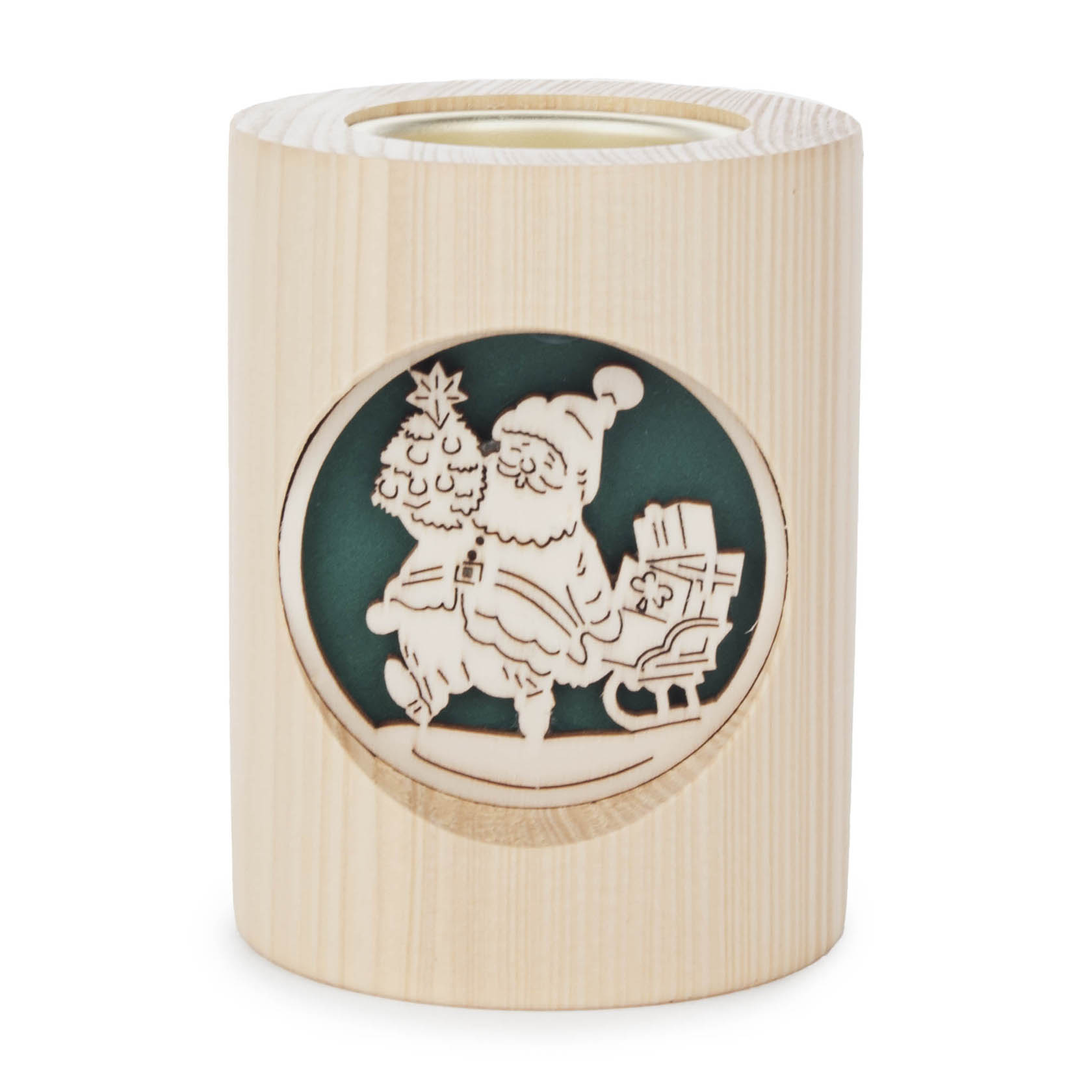 Teelichthalter Weihnachtsmann/Glocke im Dregeno Online Shop günstig kaufen