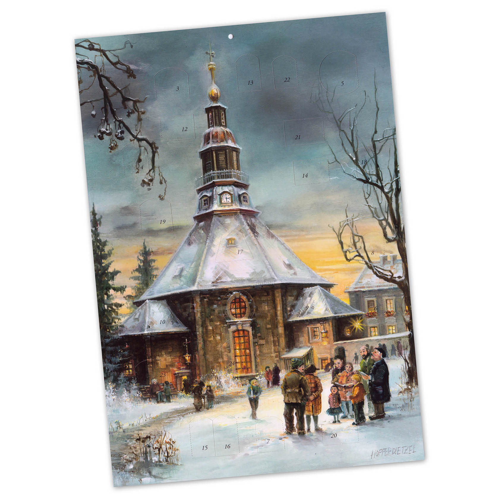 Adventskalender Kirche Seiffen im Dregeno Online Shop günstig kaufen