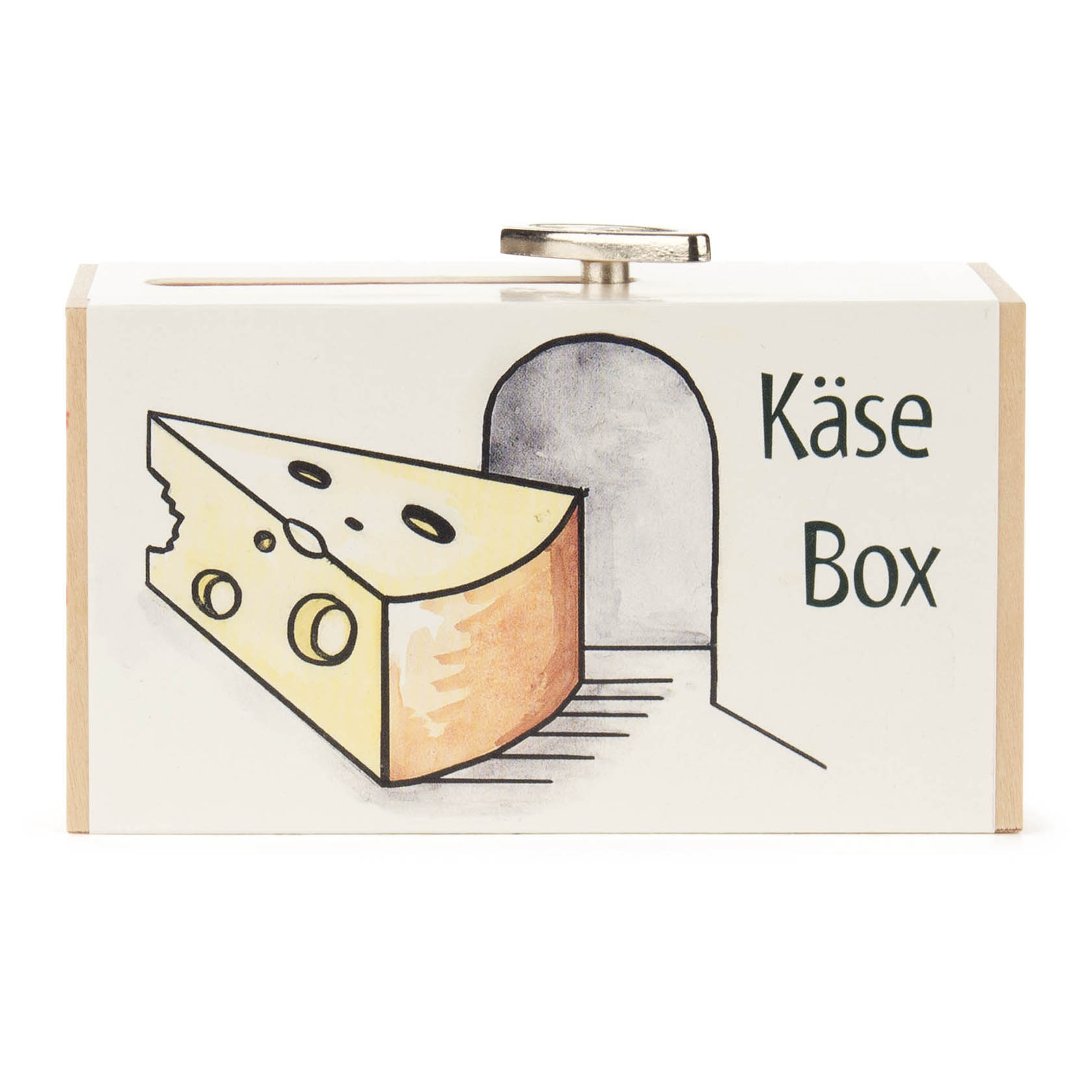 Schiebebox "Käse-Box" mit Maus Melodie: Turn Around
