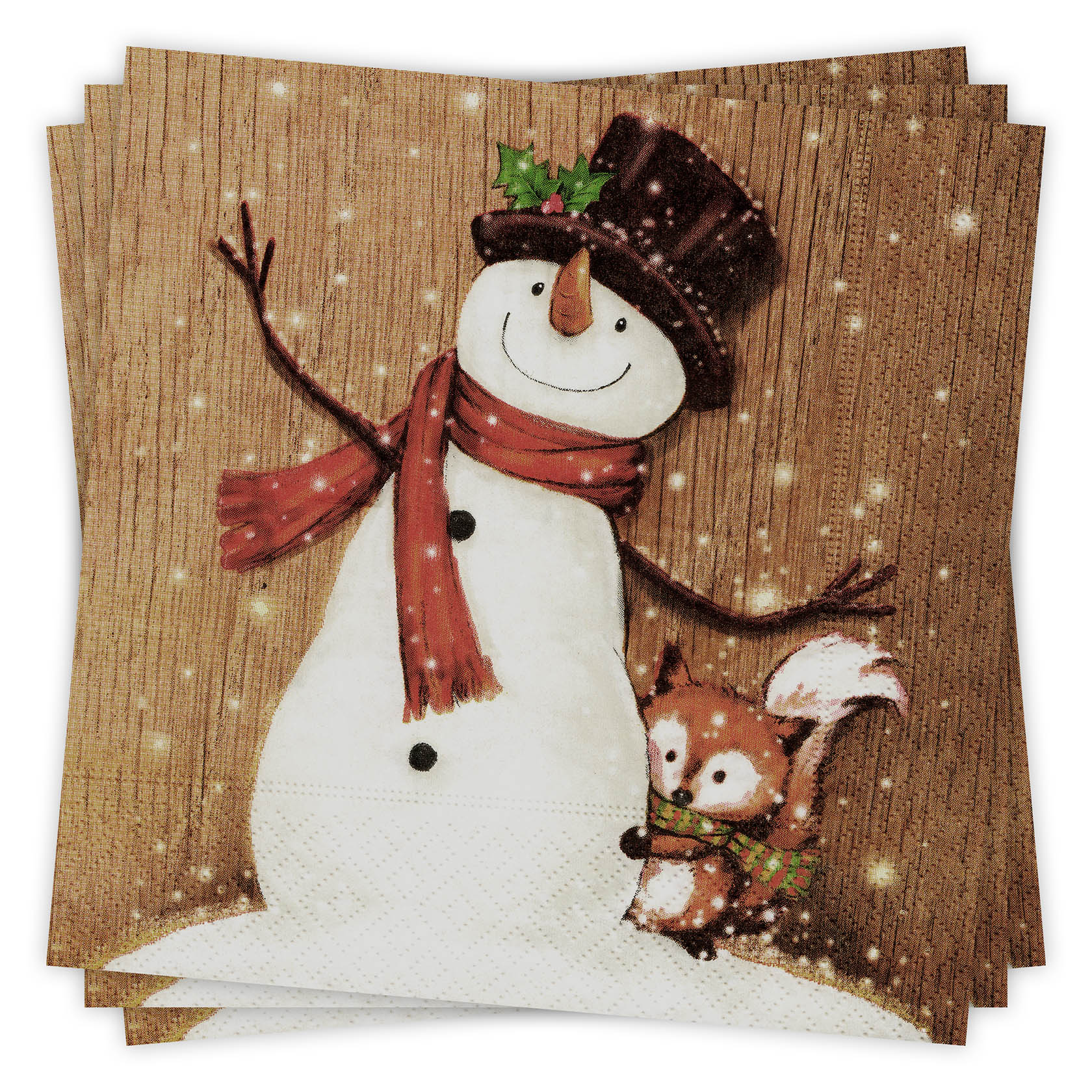 Servietten Schneemann und Fuchs (20) im Dregeno Online Shop günstig kaufen
