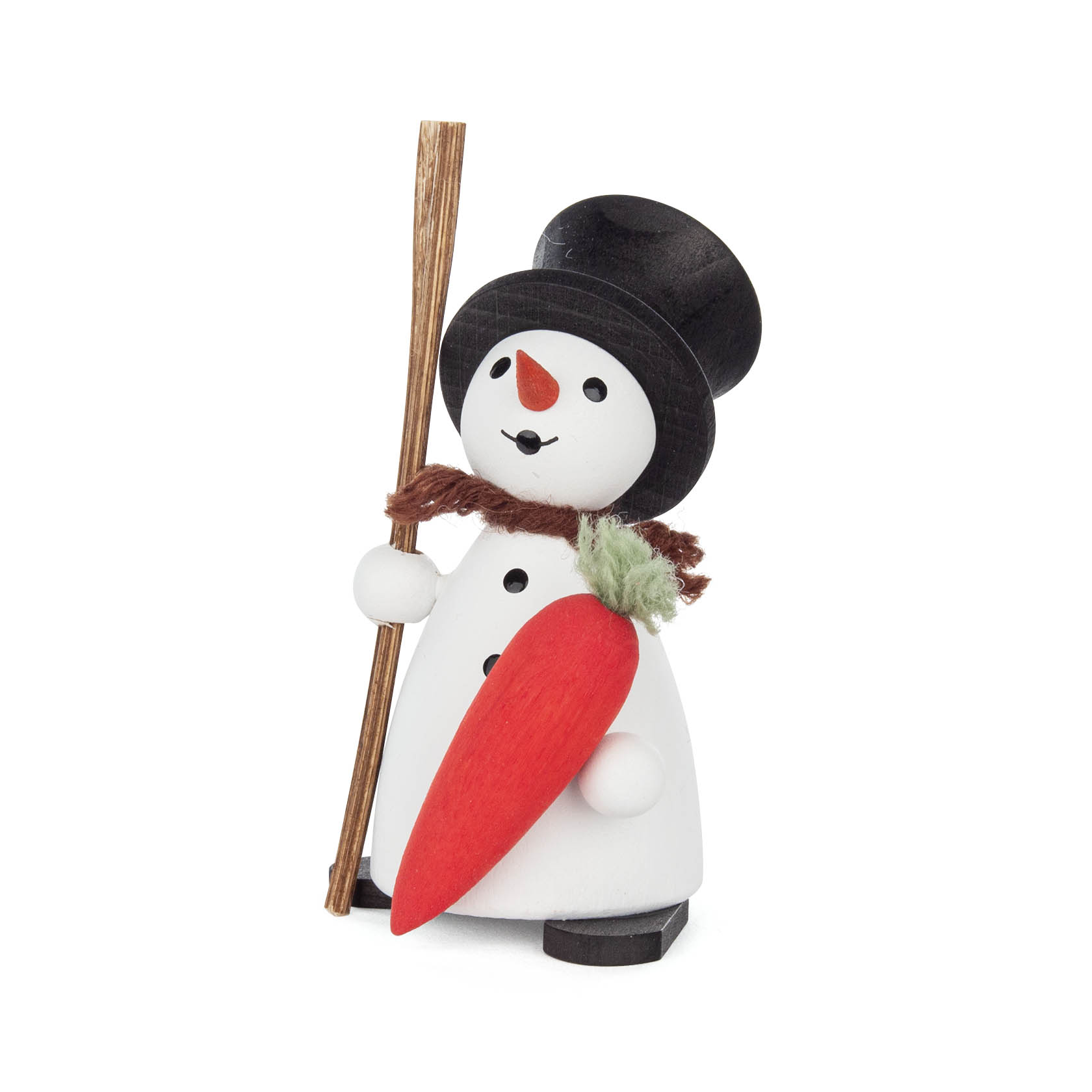 Schneemann mit Möhre