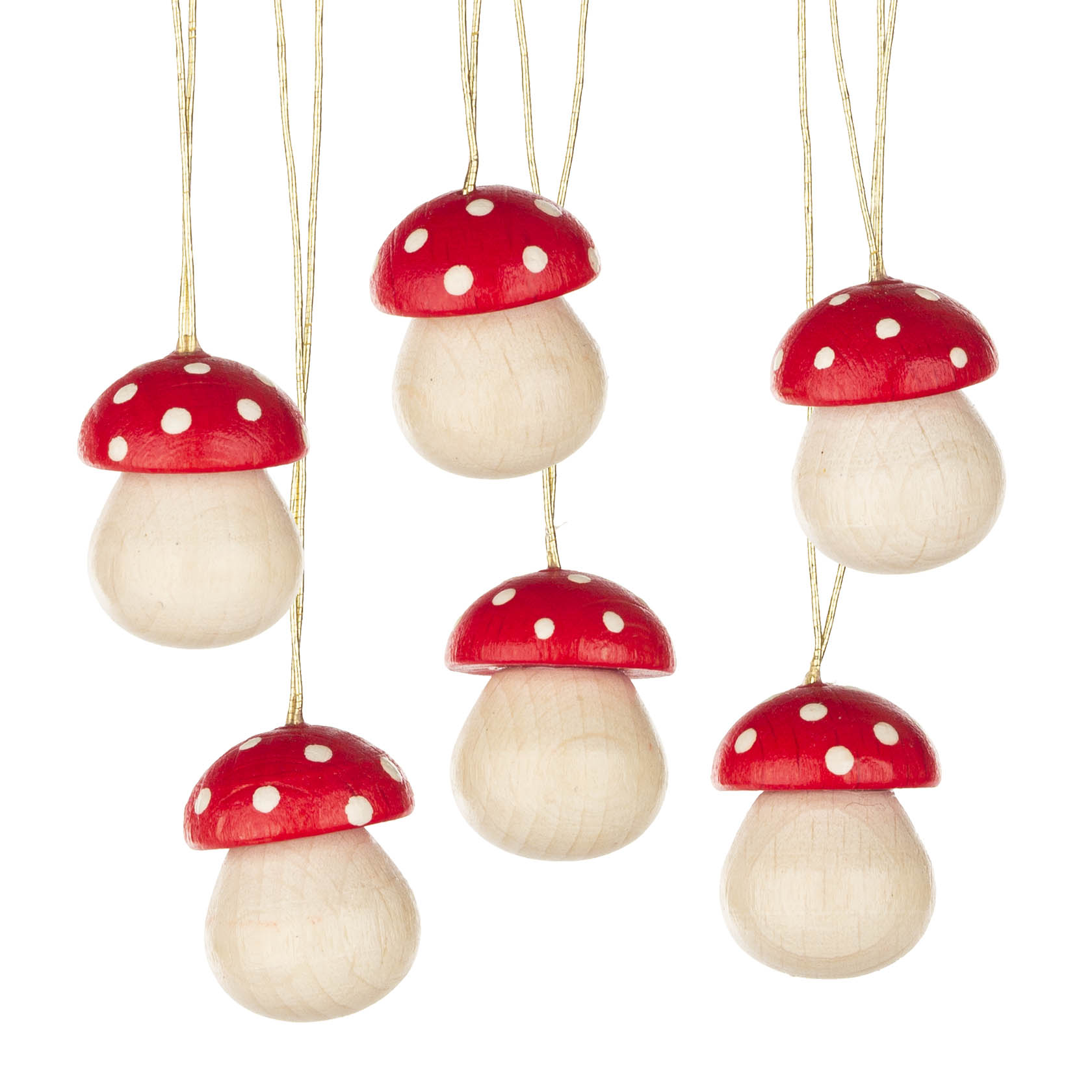wooden ornament mushroom (6) im Dregeno Online Shop günstig kaufen