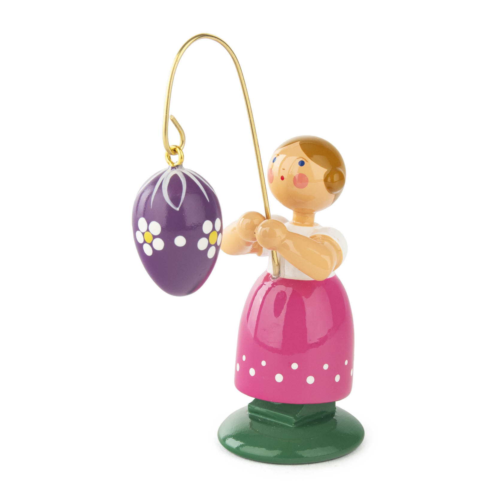 Ostermädchen mit lila Ei im Dregeno Online Shop günstig kaufen