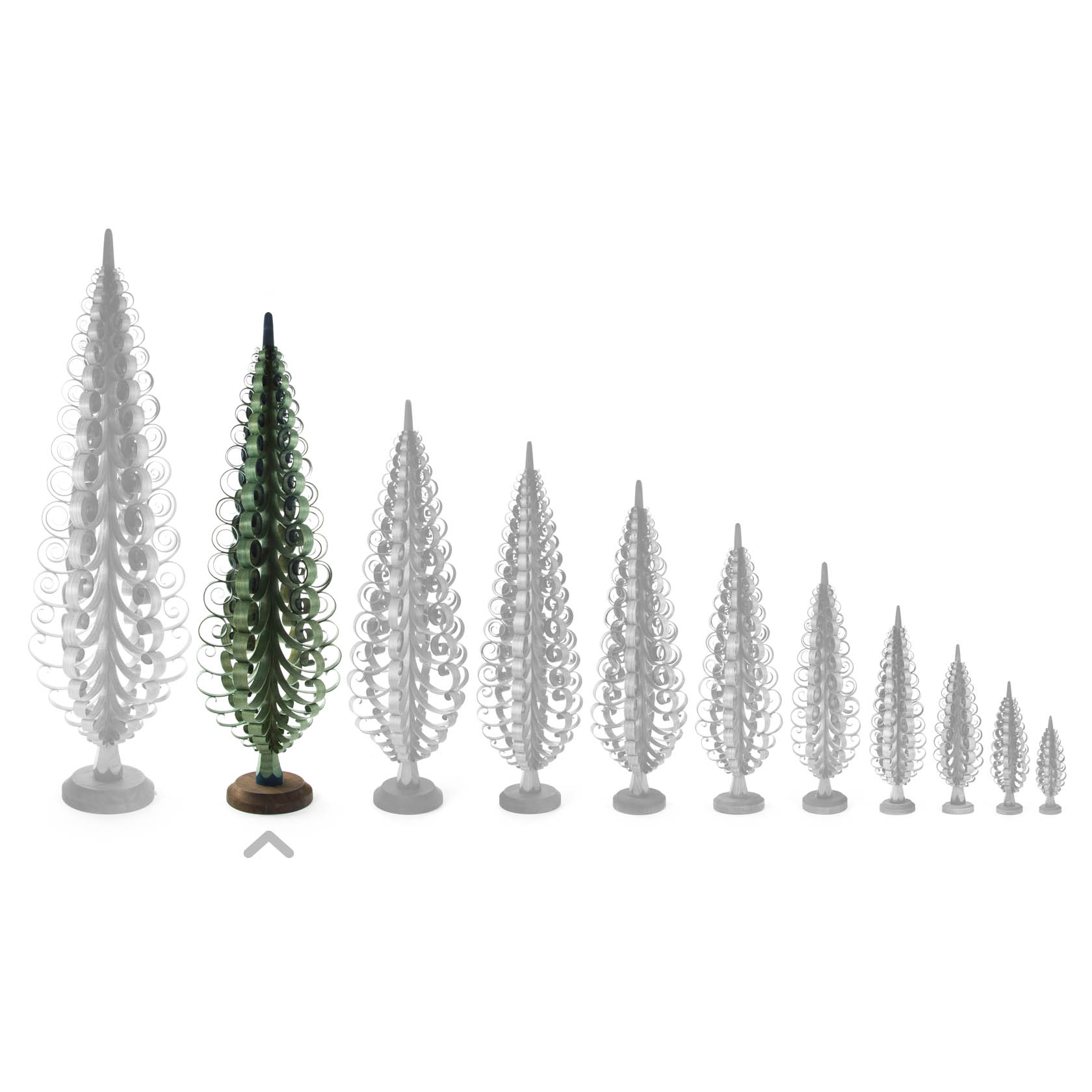 Spanbaum grün, 60cm