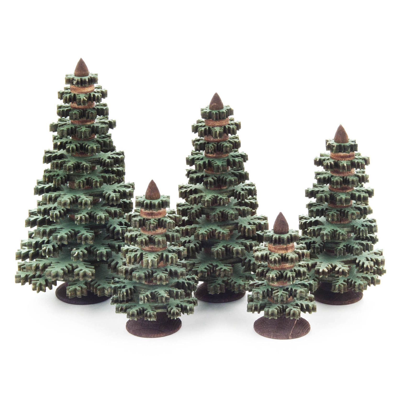 Nadelbäume grün, 4-8cm (5)