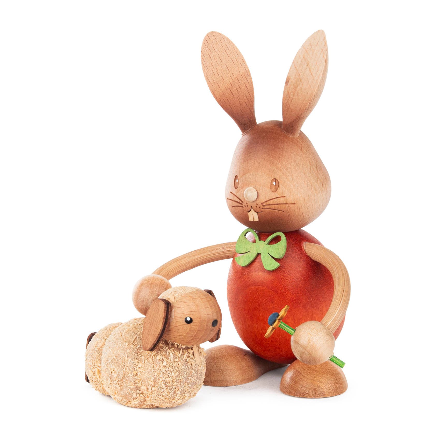 Hase "Stupsi" mit Lamm