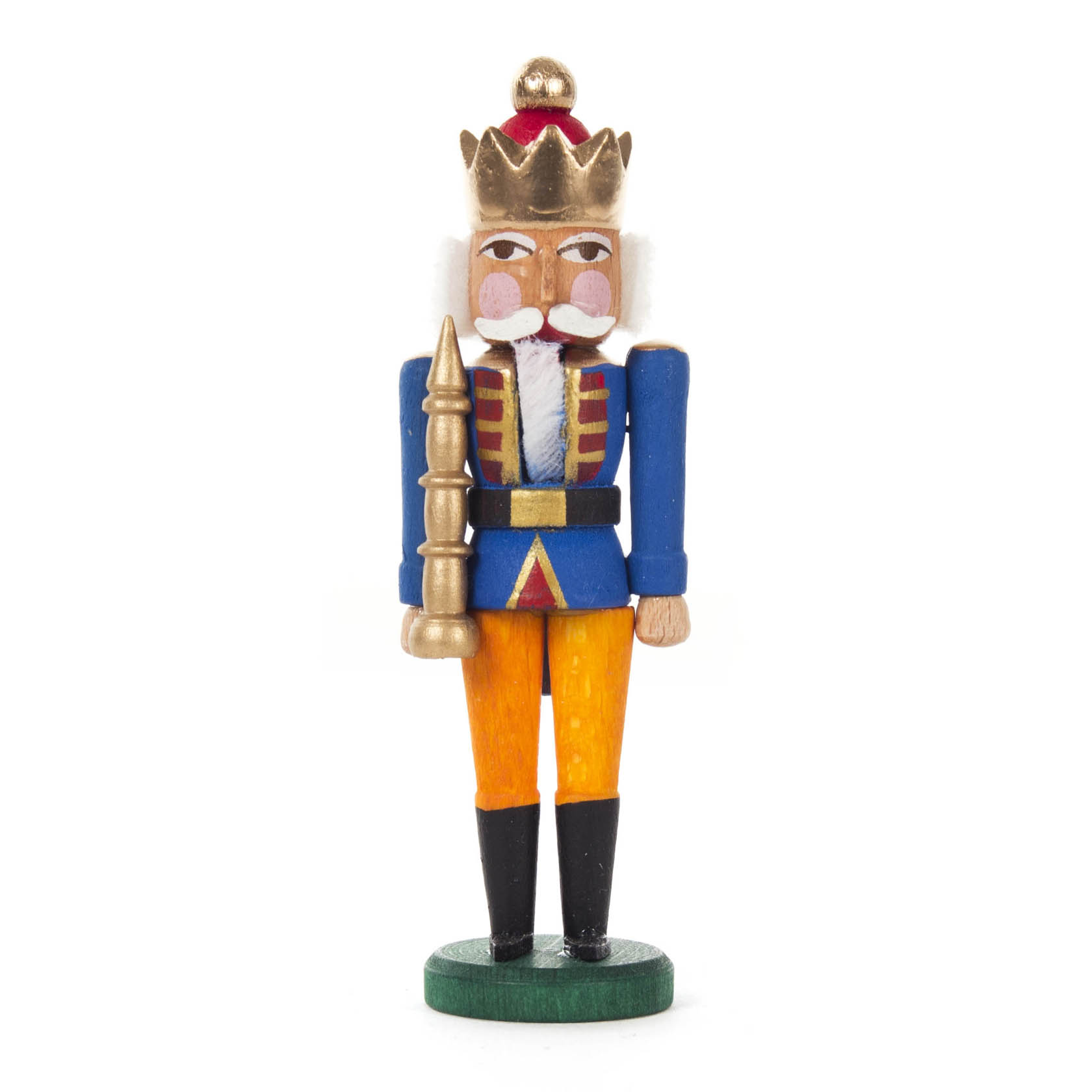 mini nutcracker king blue orange 8 cm im Dregeno Online Shop günstig kaufen