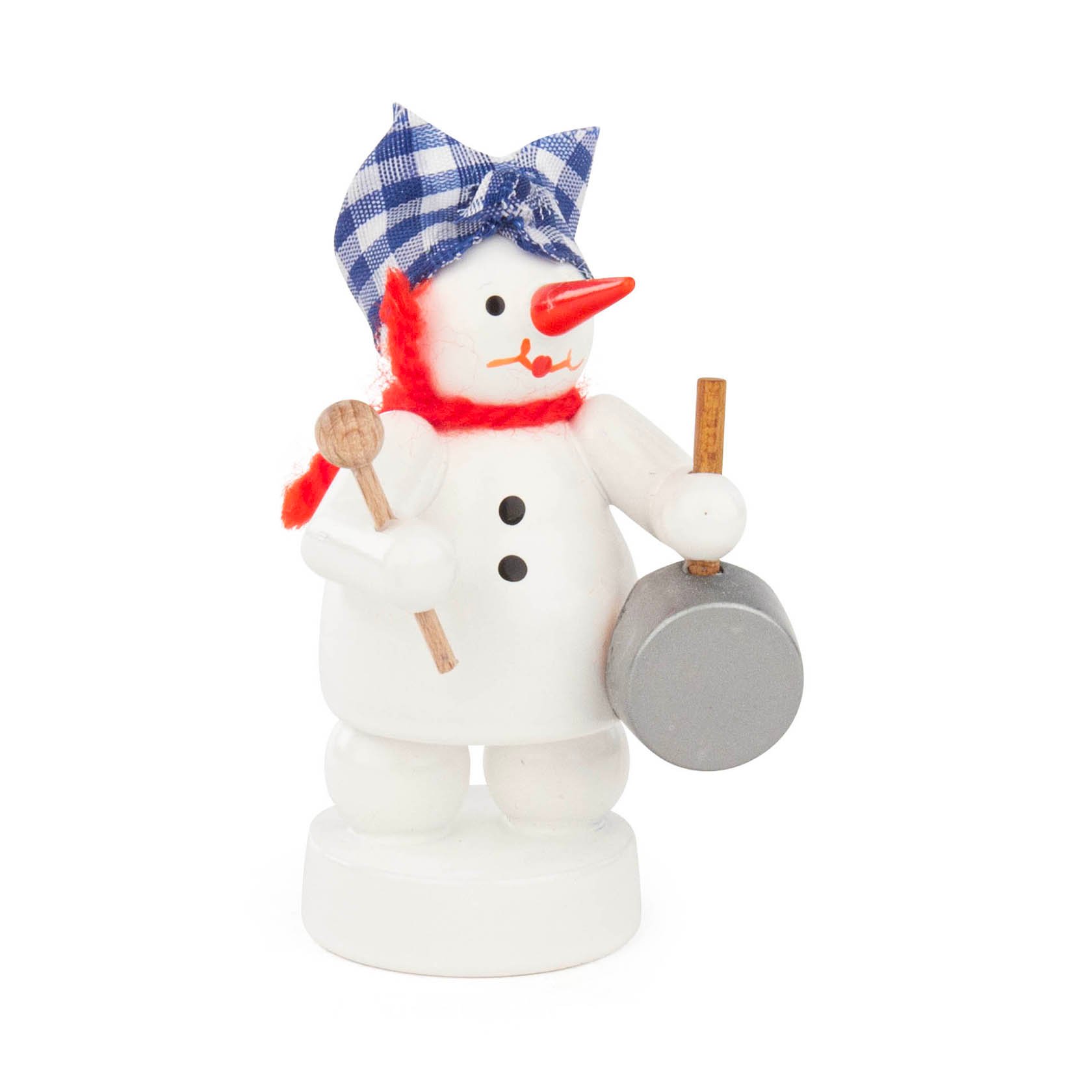 Schneemann mit Bratpfanne im Dregeno Online Shop günstig kaufen