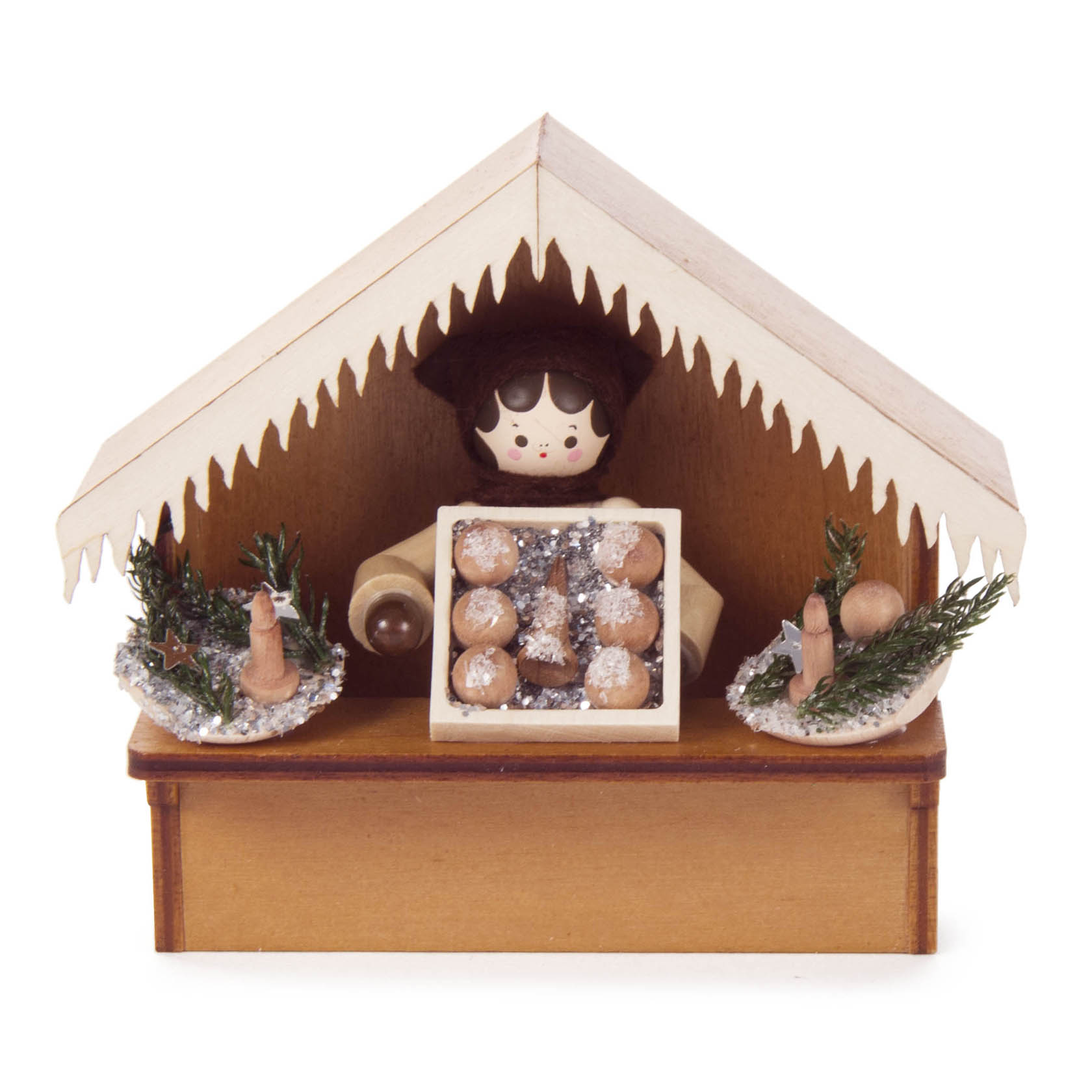 Weihnachtsmarktbude Christbaumschmuck im Dregeno Online Shop günstig kaufen