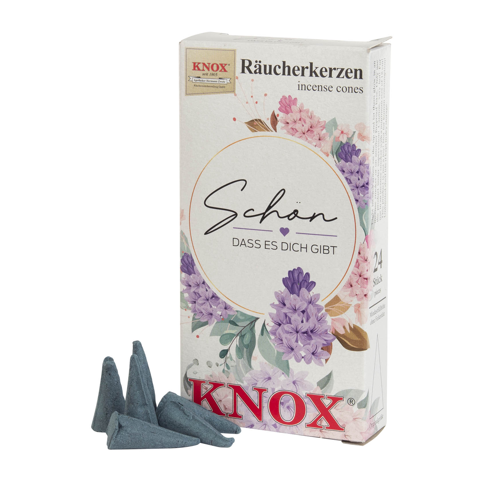 KNOX Räucherkerzen (24) "Schön, dass es dich gibt" im Dregeno Online Shop günstig kaufen