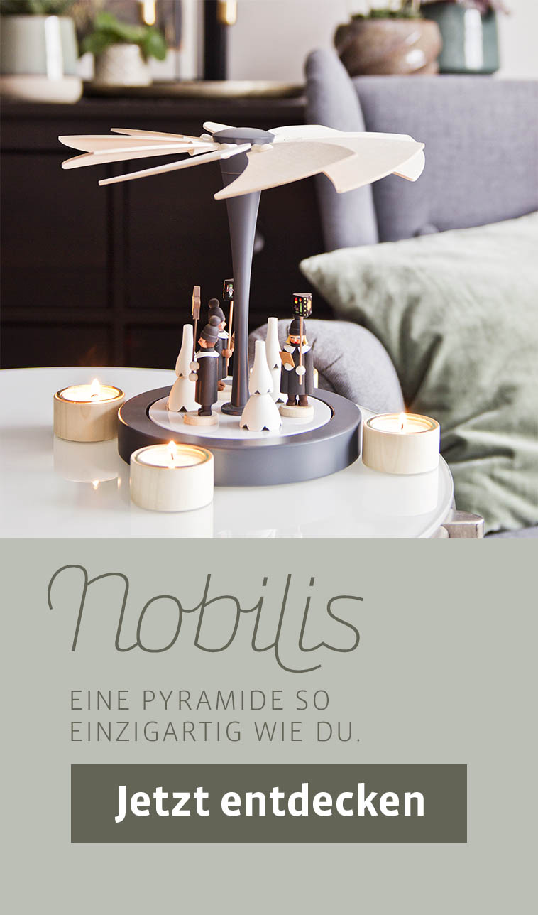 Pyramide Nobilis mit Kurrendefiguren