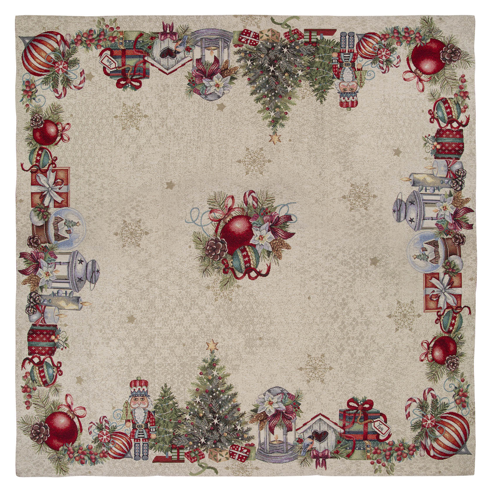 Tischdecke Nussknacker 97 x 97cm im Dregeno Online Shop günstig kaufen