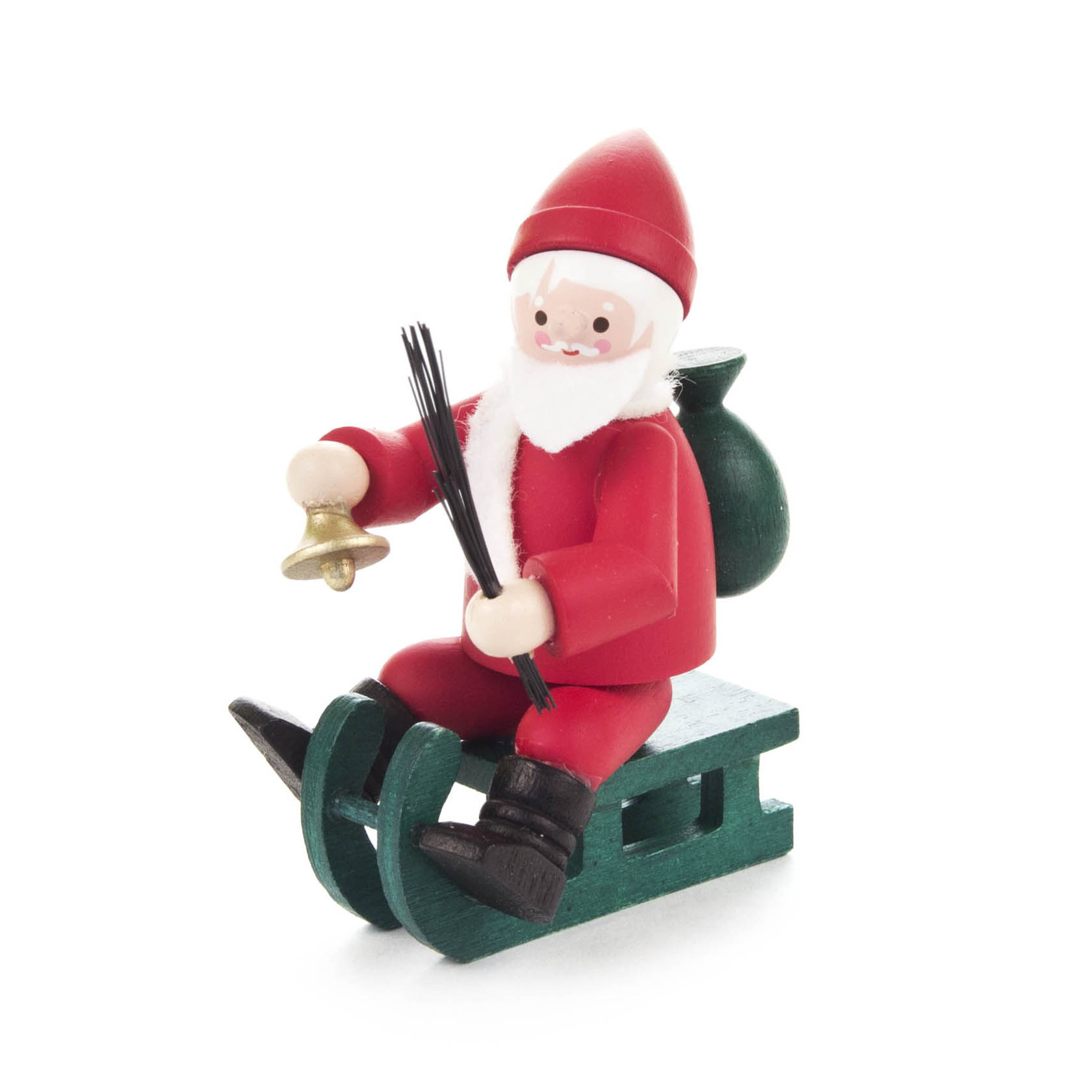 Nikolaus auf Schlitten farbig im Dregeno Online Shop günstig kaufen