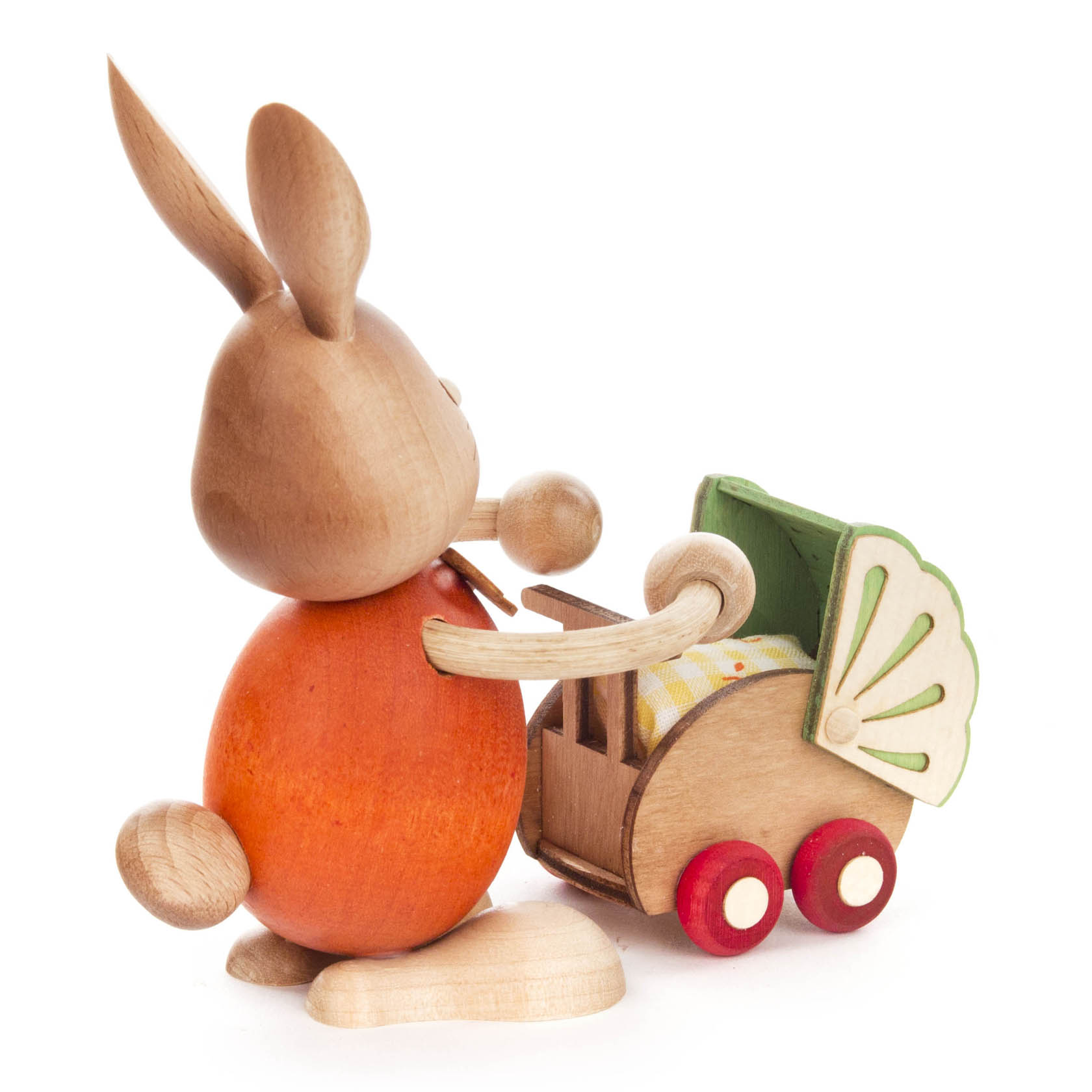 Hase "Stupsi" mit Kinderwagen