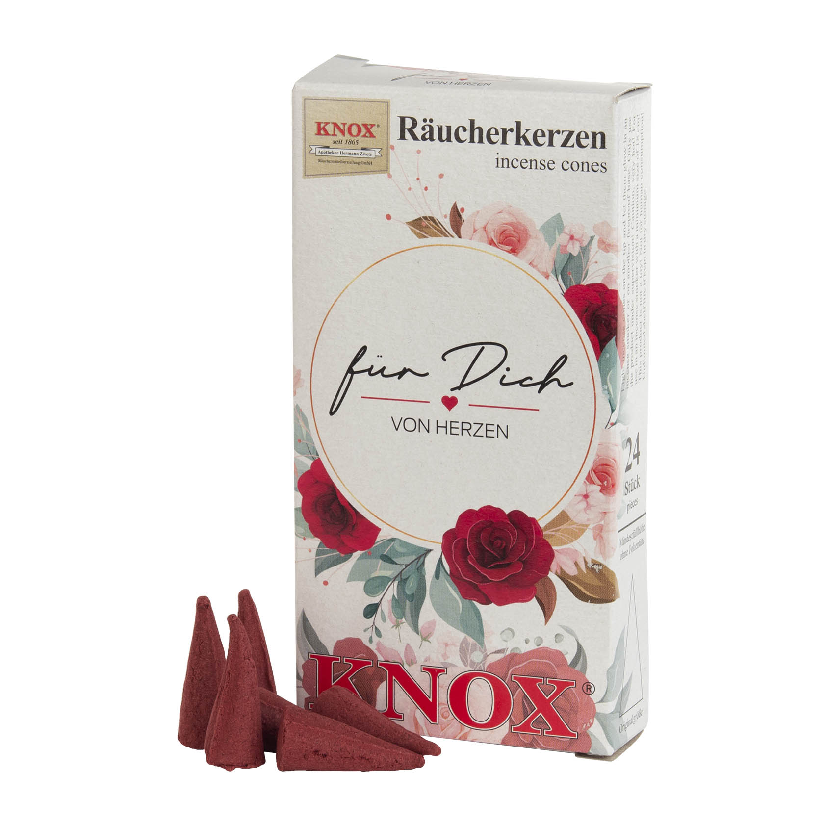 KNOX Räucherkerzen (24) "Für Dich, von Herzen" im Dregeno Online Shop günstig kaufen