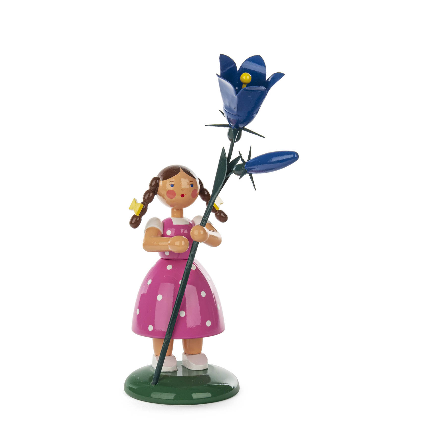 Blumenmädchen mit Glockenblume 20cm blau im Dregeno Online Shop günstig kaufen