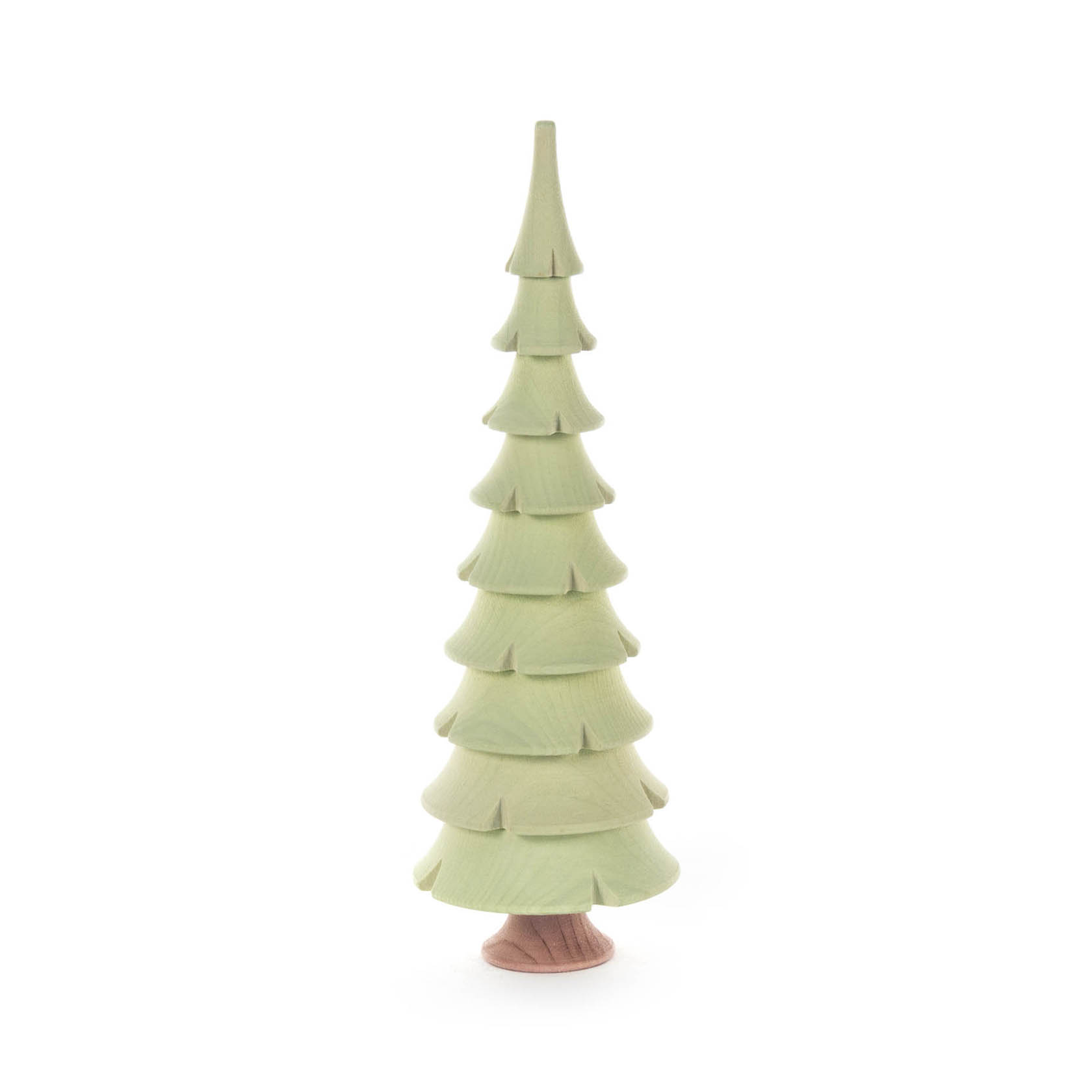 Massivholzbaum hellgrün, 17,5cm
